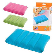 Trade Shop - Cuscino Kids Gonfiabile Floccato Accessori Campeggio 43x28x9cm Vari Colori 68676 -