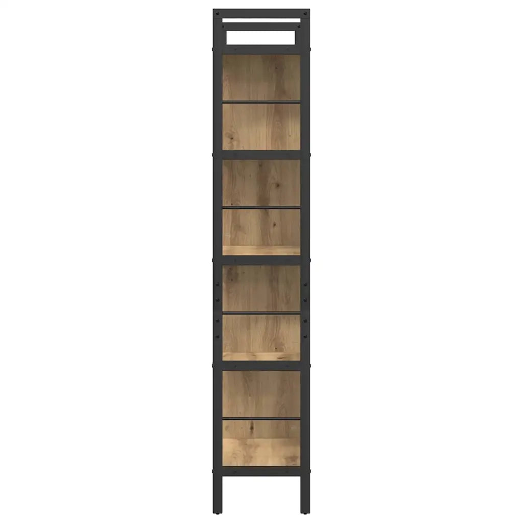 Libreria Rovere artigianale 75 x 30 x 156 cm Legno multistrato 883963