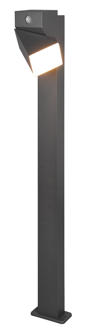 Lampada Palo da Esterno a LED SMD in Allumnio Pressofuso Antracite