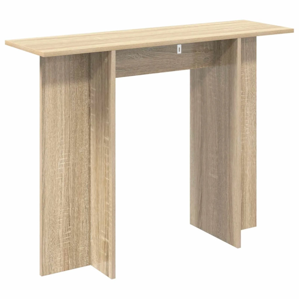 Tavolo consolle Rovere Sonoma 100 x 30 x 75 cm