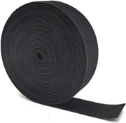 Cintura di fissaggio autoadesiva - 10 metri - Organizzatore di cavi - Cintura di fissaggio per cavi - Velcro nero - Resistente extra