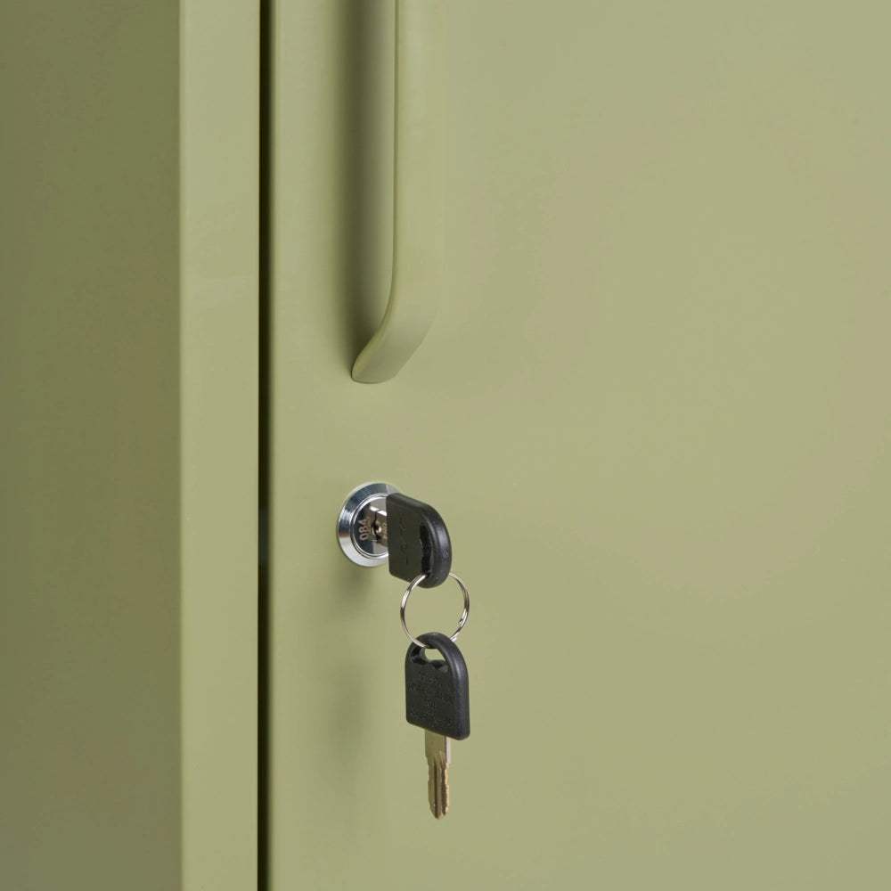 Armadietto metallico per ufficio con 5 ripiani verde moderna per ufficio domestico