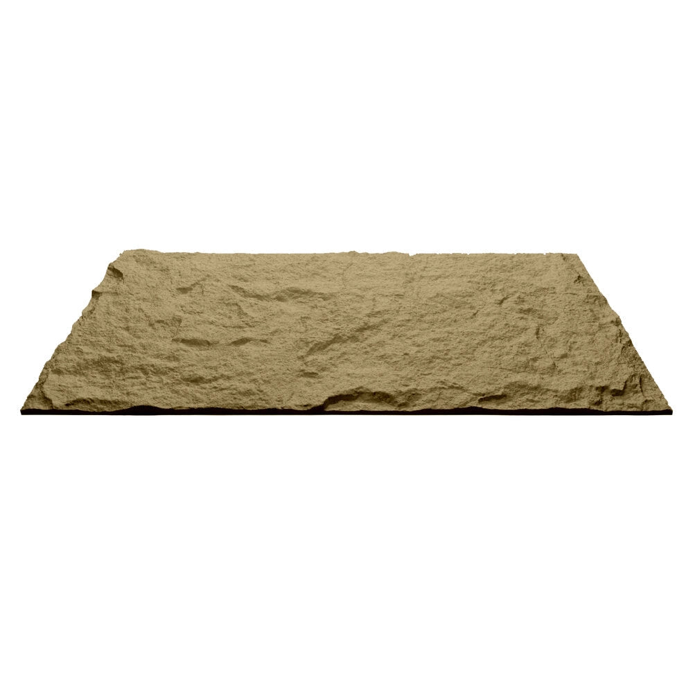 Set 10 Pannelli Decorativi Area 7,2 mq 120x60x3 cm Rivestimento Murale Effetto Pietra Naturale 3D in PU Tufo