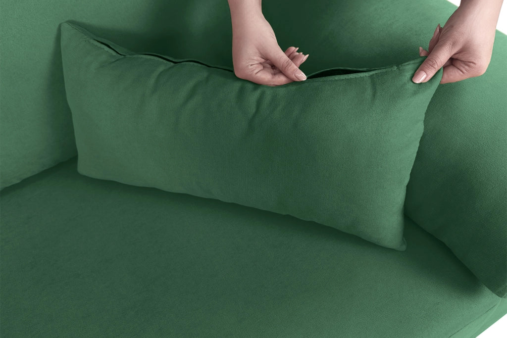 Divano angolare 3 posti con chaise longue sinistra - Washington - DI-WA38FBC-CLSX