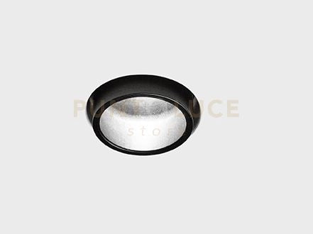 RHODIA Incasso Faretto Cob 1 Luce Nero Dimmer Triac a LED 7W 3000K 614lm d.10cm