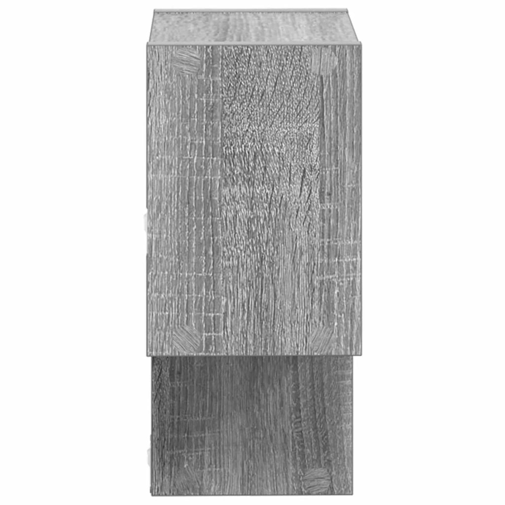 Scaffale da parete A parete Sonoma grigio 55 x 15 x 35 cm 8012113