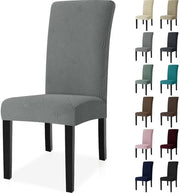 Set di cuscini per poltrone - 6 pezzi - Universali per sala da pranzo - Rimovibili/Lavabili - Materiale respirante/Elastico - Resistente ai graffi/Solido - Copertura per poltrone