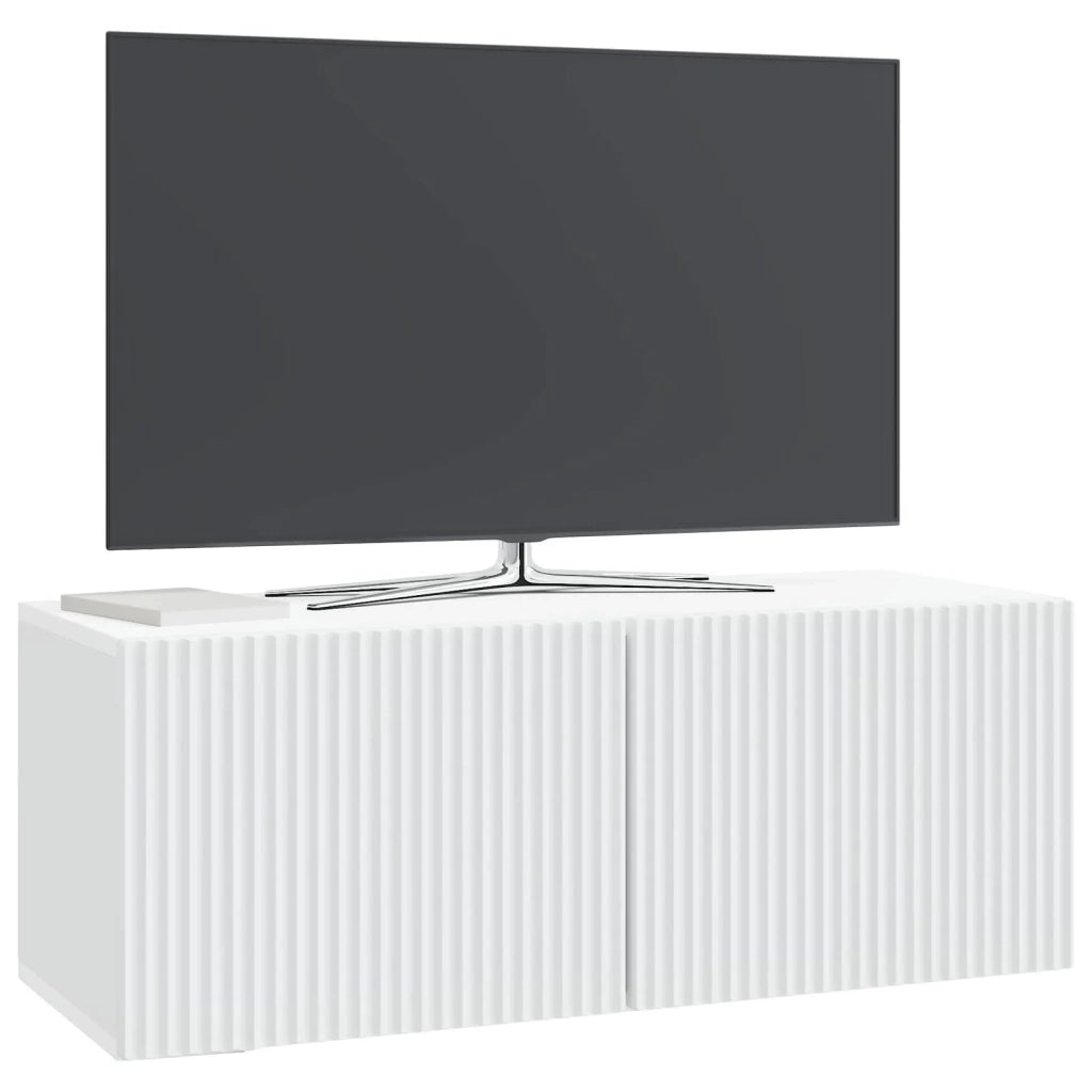 Mobile Porta TV da Muro Bianco 78,5 x 31 x 30 cm 898545