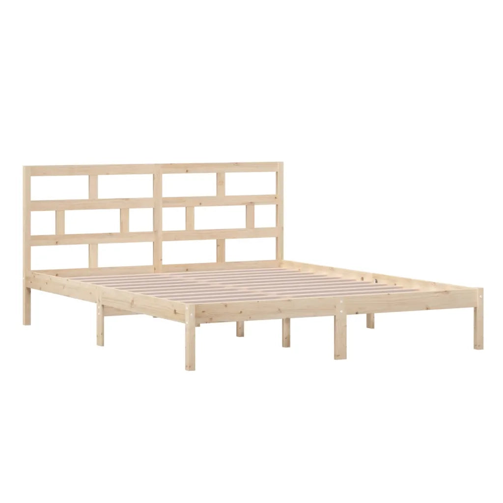 Giroletto in Legno Massello di Pino 160x200 cm 3101228