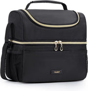 Borsa portasigarette pic-nic per donna con due tasche - 9 litri isolata