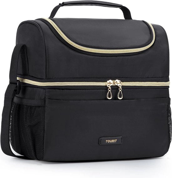 Borsa portasigarette pic-nic per donna con due tasche - 9 litri isolata