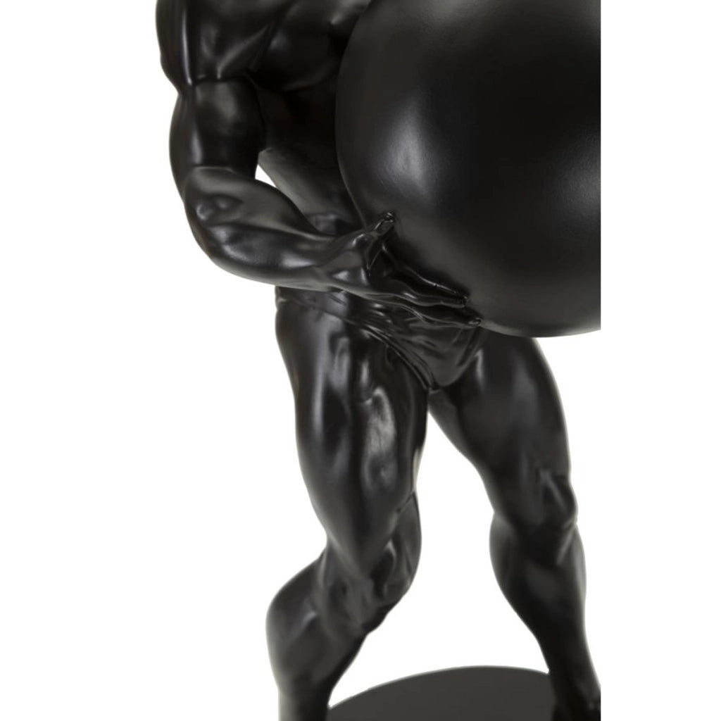 Scultura VKH371, Nero, Poliresina, 18,5x20,5x43,5 cm