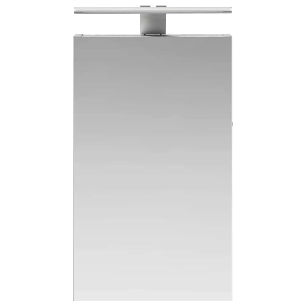 Mobiletto per specchio da bagno Grigio Sonoma 30 x 10,5 x 50 cm 889020