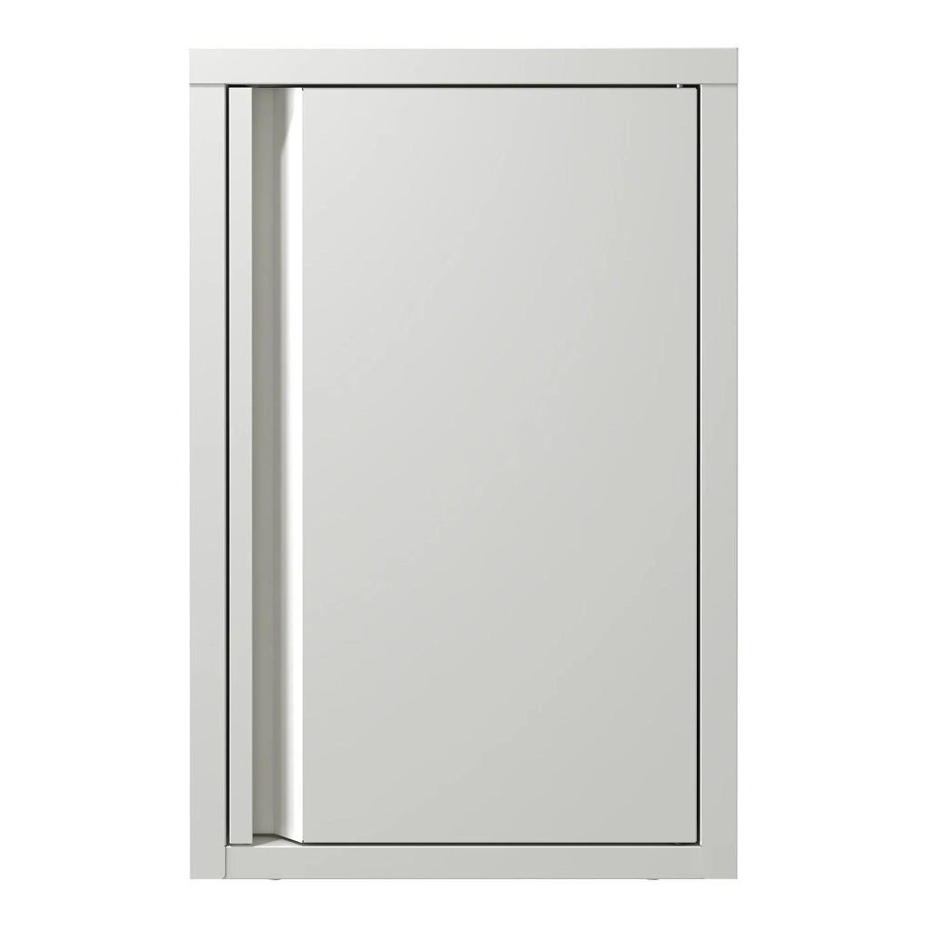 Mobiletto portaoggetti da parete in acciaio bianco 50 x 33 x 35 cm 03_0008887
