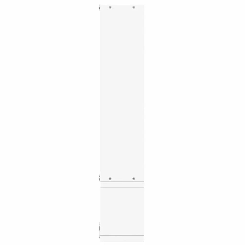 vidaXL Scaffale a Parete Bianco 90x12x64 cm in Legno Multistrato