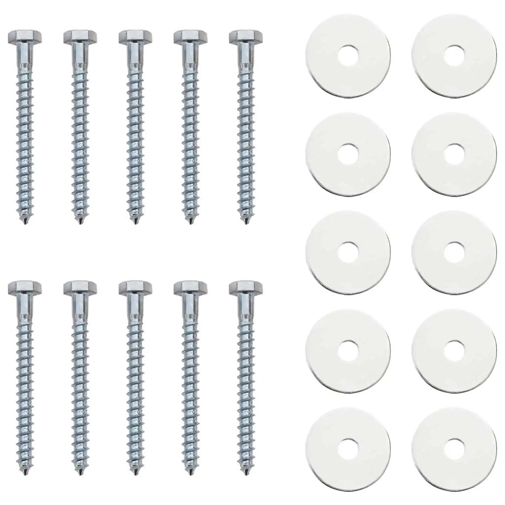 Ancora per Terra 10 pz Argento ?10 x 60 cm CFW4840168