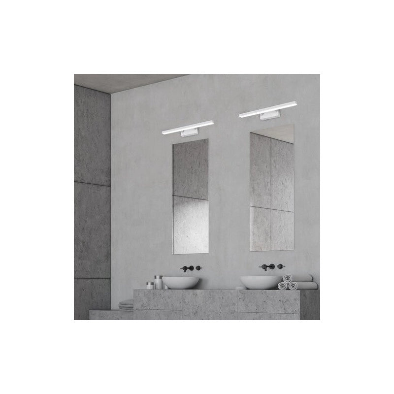 Applique bagno sopra specchio LED 12W bianco Andrew Rabalux