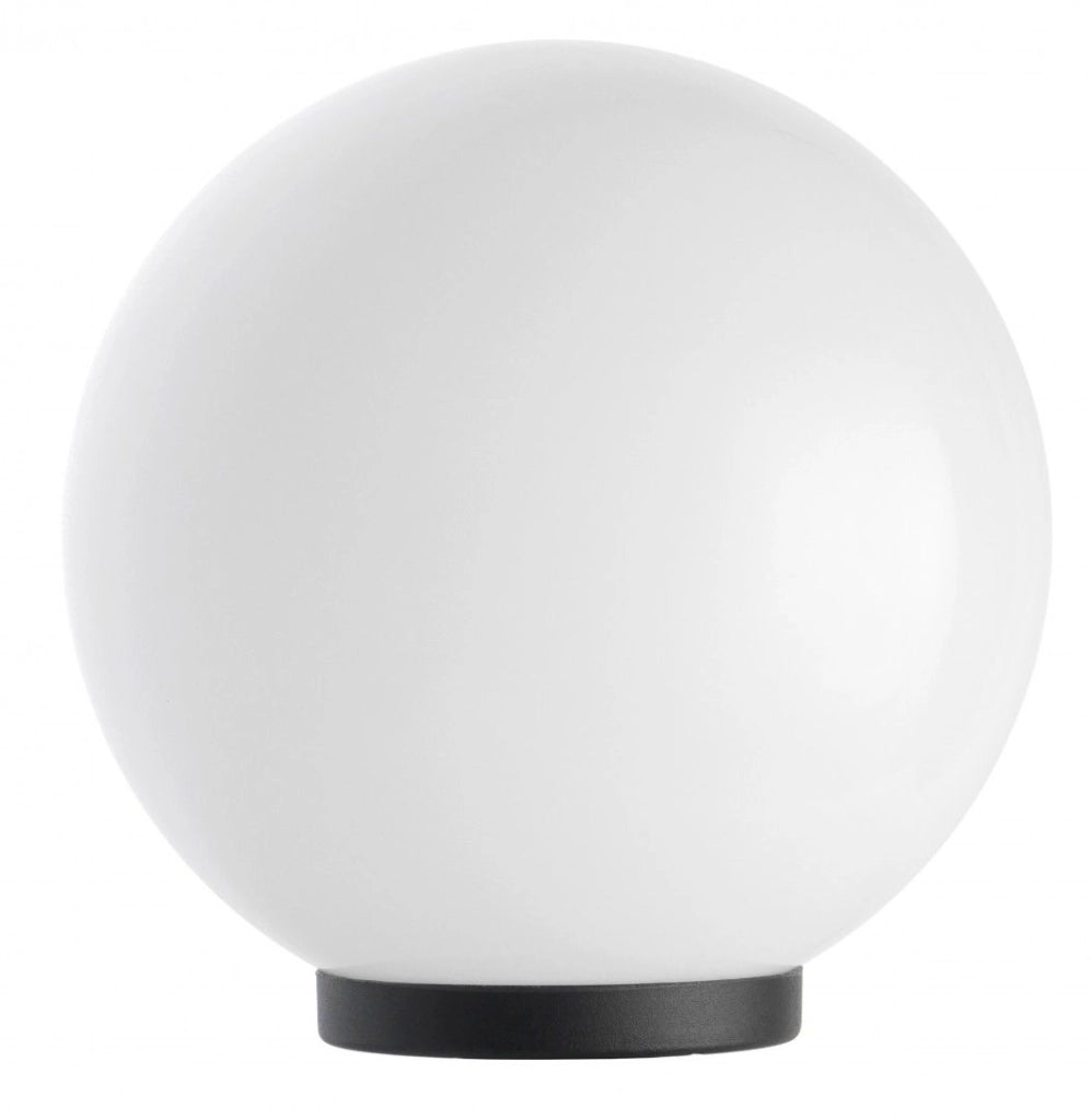 Lampada da giardino sfera bianco nero 1xE27 Ø30 SU-MA