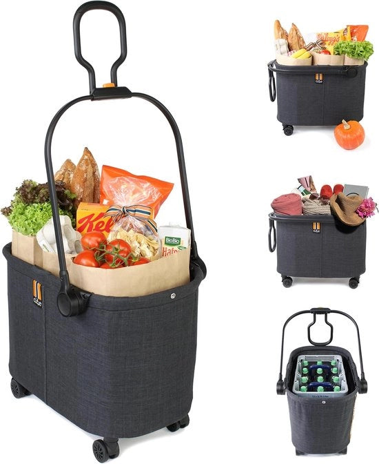 Carrello portabagagli versatile - pieghevole e flessibile - fino a 15 kg