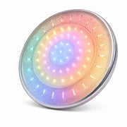 Soffione Doccia LED Cromoterapia 7 Colori RGB Rotondo 22 cm Multicolore 79904