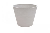 Vaso Piccolo Camelia Ø31x25,4 cm in Fibra sintetica Bianco