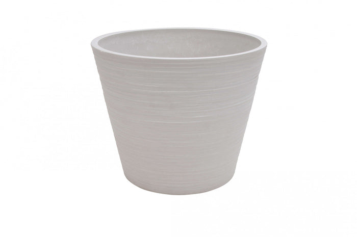 Vaso Piccolo Camelia Ø31x25,4 cm in Fibra sintetica Bianco