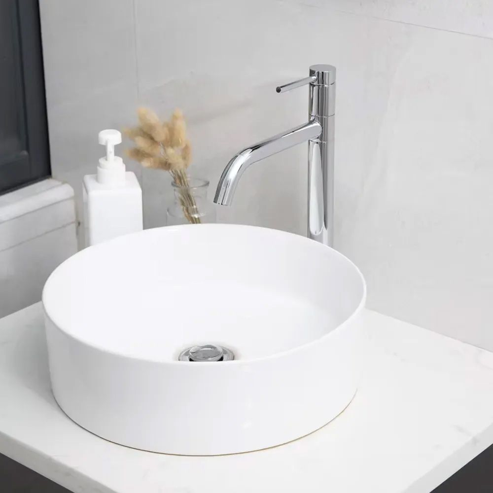 Rubinetto Da Bagno Rea Lugano Slim Chrome High