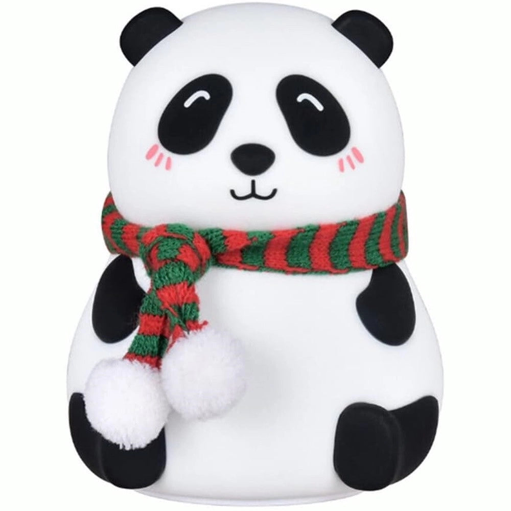 Trade Shop - Luce Notturna Panda Led Sensore Touch Lampada Da Tavolo Usb Ricaricabile Camera -