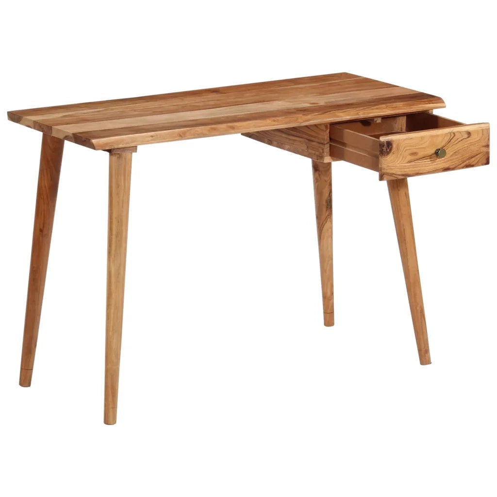 Scrittoio in Legno Massello di Acacia 110x50x76 cm cod mxl 70860