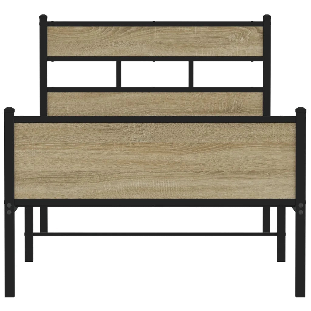 Giroletto senza Materasso Rovere Sonoma 75x190 cm in Truciolato 4017280