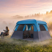Family Tent For 6 People, Blue, Waterproof