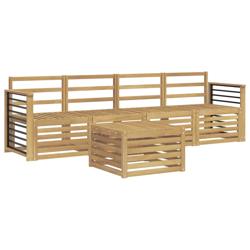Set divani Legno di Acacia Massello