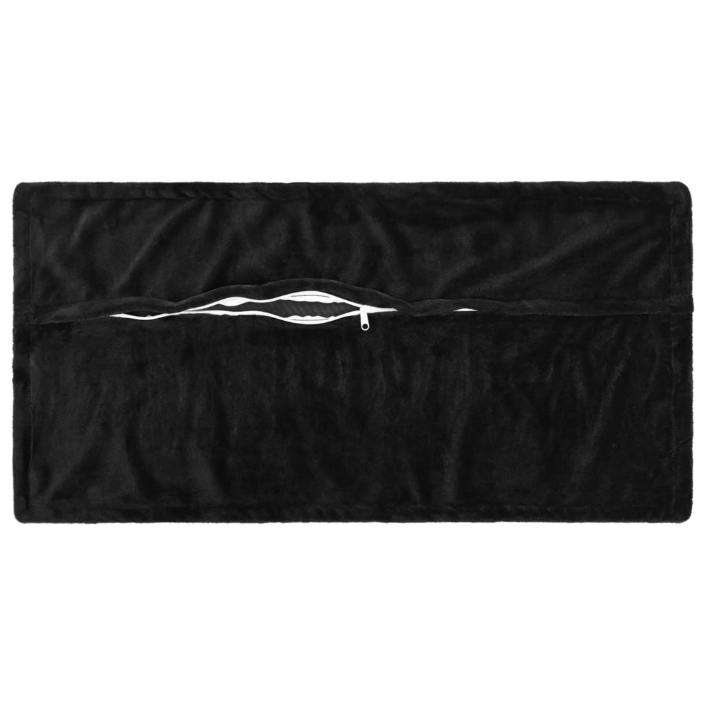 Federa 2 pcs HOUTEN Nero 40 x 80 cm Flanella 918418
