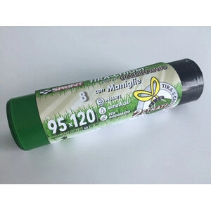 SACCO DA GIARDINO C/TIRA E CHIUDI 95X120 8PZ- 1,0 rotoli