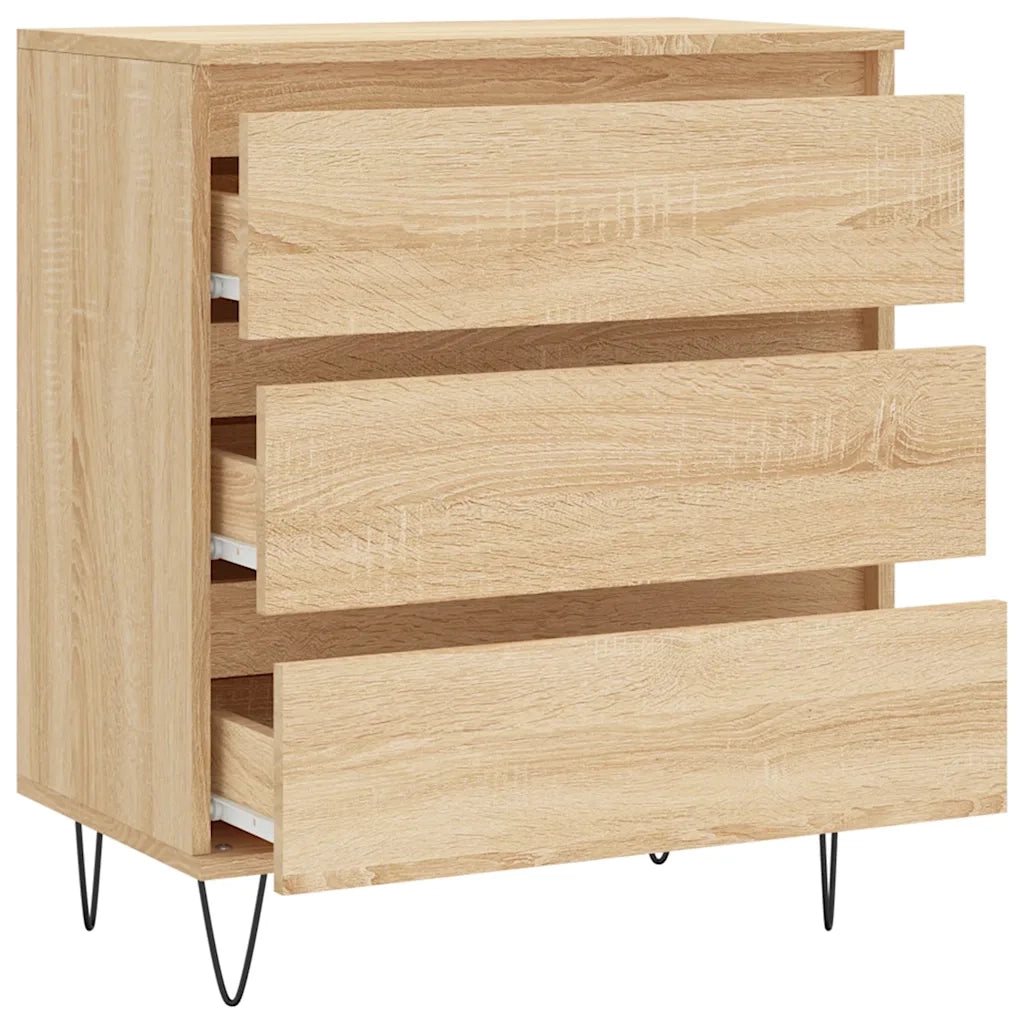 Credenza Rovere Sonoma 60x35x70 cm in Legno Multistrato 827183