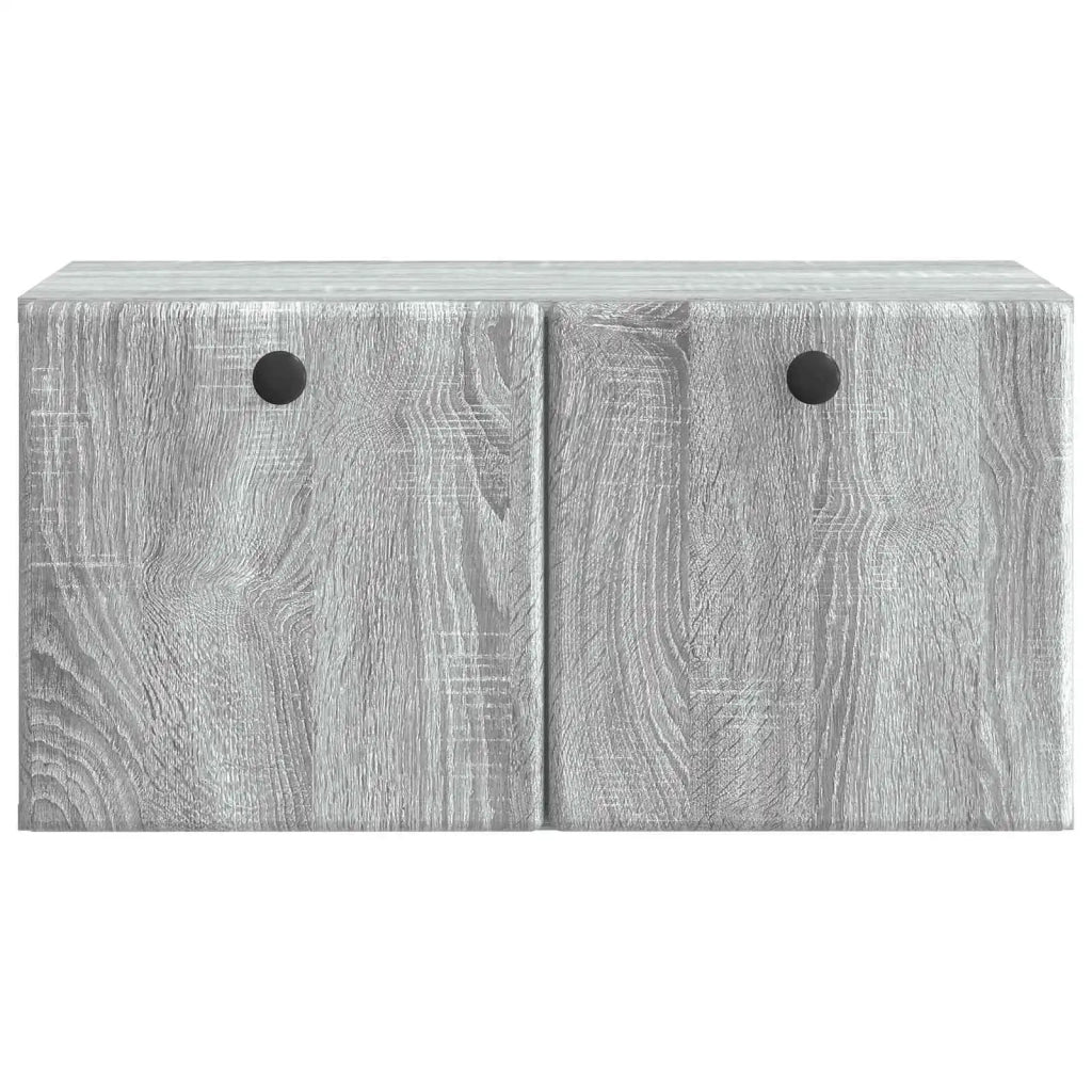 Mobile Porta TV da Muro 59,5 x 31 x 30 cm Sonoma grigio