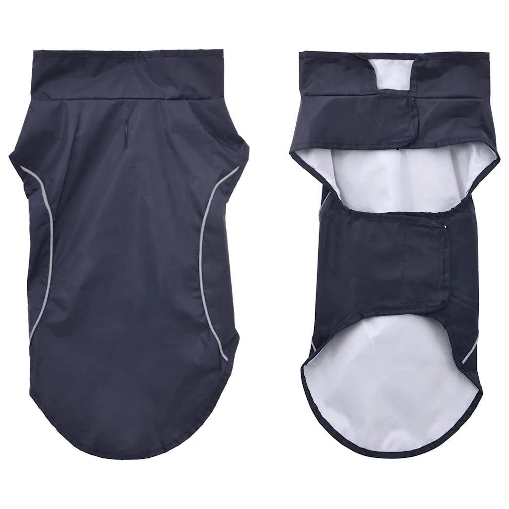 Impermeabile per Cani con Strisce Riflettenti Poliestere S CFW1054631