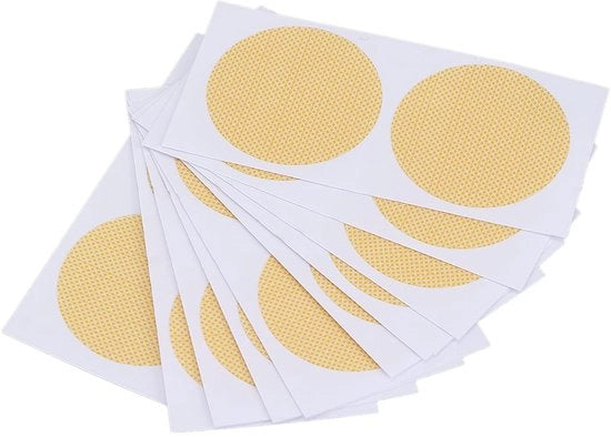 Tepelprotettori 50 Paia - Ademend - Ipersensibilità Minima - Impronti d'acqua - Protezione per le superfici ruvide - Molli e non irritanti - Pannelli per areola