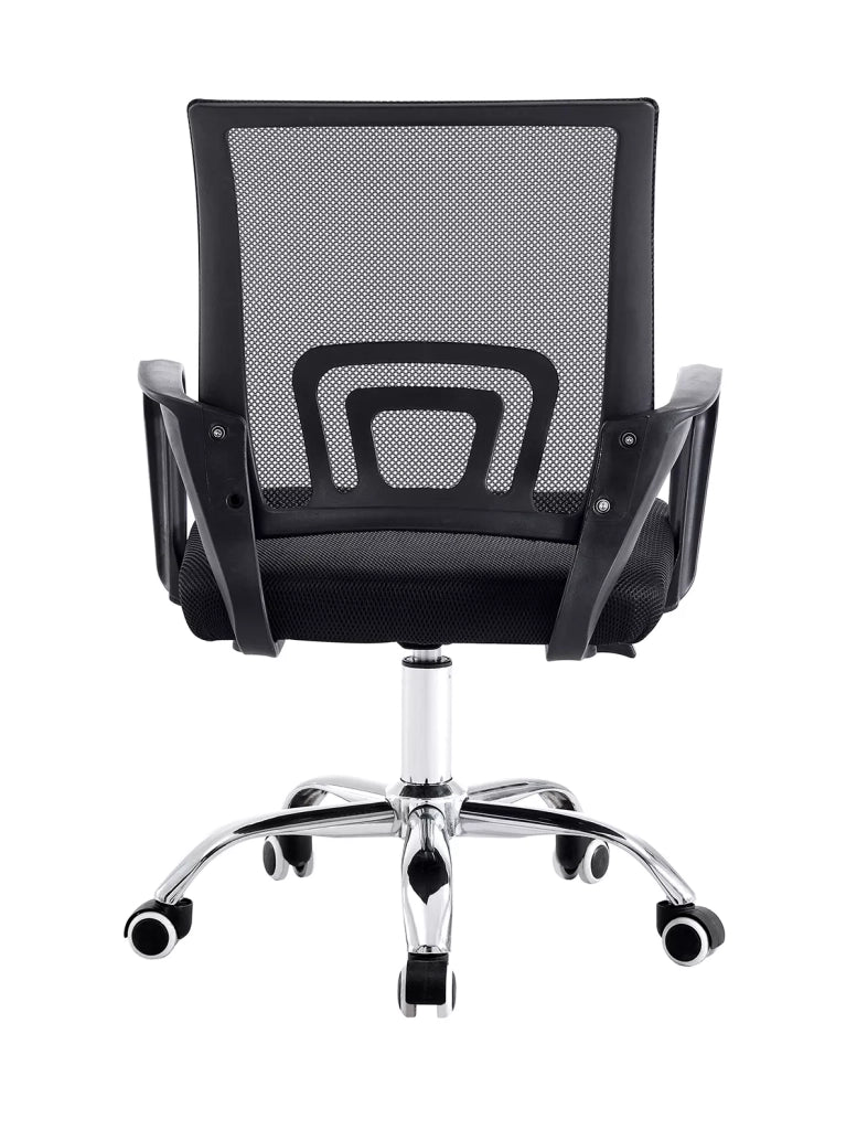 Sedia da ufficio scrivania con Rotelle Girevoli e braccioli ergonomica e con altezza regolabile imbottita e rete traspirante FC-05