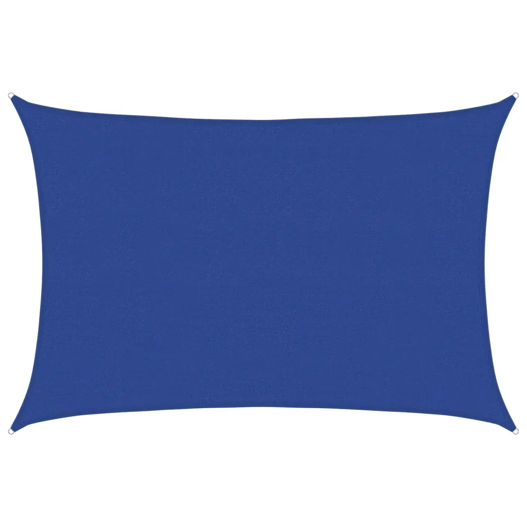 Vela Parasole 160 g/mÂ² Rettangolare Blu 4x6 m in HDPE