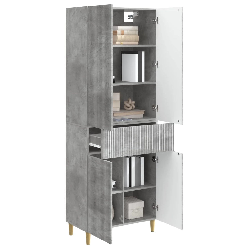 Set di armadi 2 pcs Grigio Cemento 66 x 34,5 x 90 cm 3416586