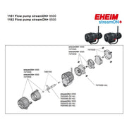 Eheim StreamON+ - Pompa di movimento con funzione 3D Modello: 6500