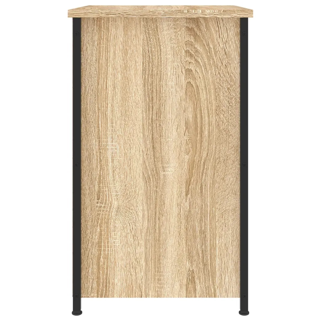 Comodini 2 pz-Set di 2 Tavolino da notte Rovere Sonoma 40x36x60 cm in Legno Multistrato