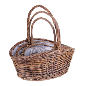 Set 3 Panieri Larghezza 45 cm