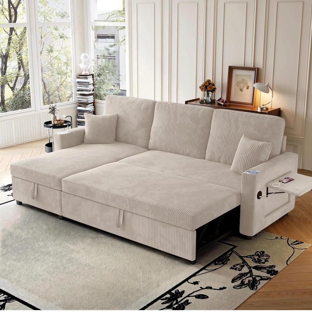 Divano Angolare Letto con Contenitore ¨C Xylo ¨C Modulare, Chaise Longue