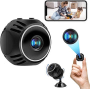 Camera Wi-Fi mini per la videovigilanza interna - mini-camera portatile con sensore di movimento - camera mini per uso domestico e ufficio - compatta e discreta