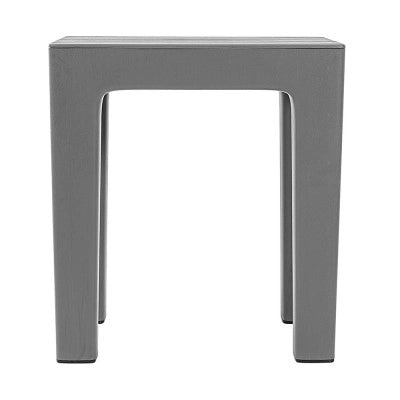 Lello lo sgabello multiuso ad alta resistenza grigio con effetto legno