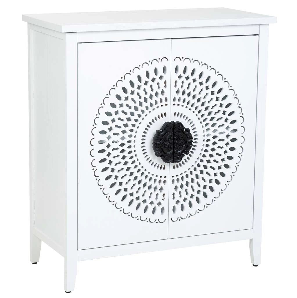 Credenza in legno a 2 porte 78x38x87
