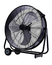 Ventilatore Industriale Carrellato URAGANO 82 82 cm 124W 3 Velocità con Rotelle e Maniglia – Potente e Professionale per Officine e Magazzini