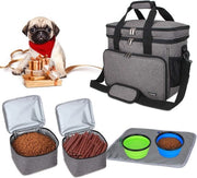 Borse per giocattoli per cani - Borse per cibo per animali domestici, snack, giocattoli e altri accessori - Ideale per viaggi, campeggio o gite di una giornata.